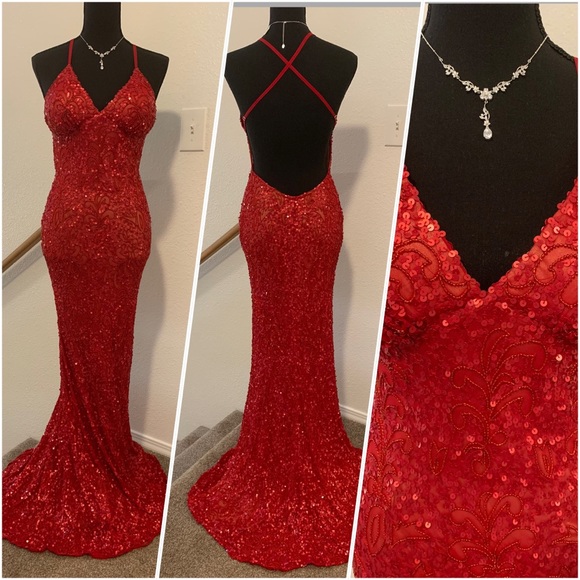 Scala Dresses & Skirts - Red evening gown